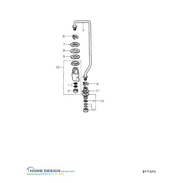 LIXIL INAX AWL-71Ap o[ LF-71L