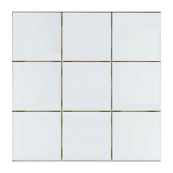 ＩＮＡＸ　ミスティキラミック マット釉　100mm角ネット張り3類[陶器質] 施釉SPKC-100NET/M91目地共寸法：300x300mm実寸法：97.75x97.75mm厚さ：5.0mmカラー：ブルーグレー　マットあたり枚数：11.5...