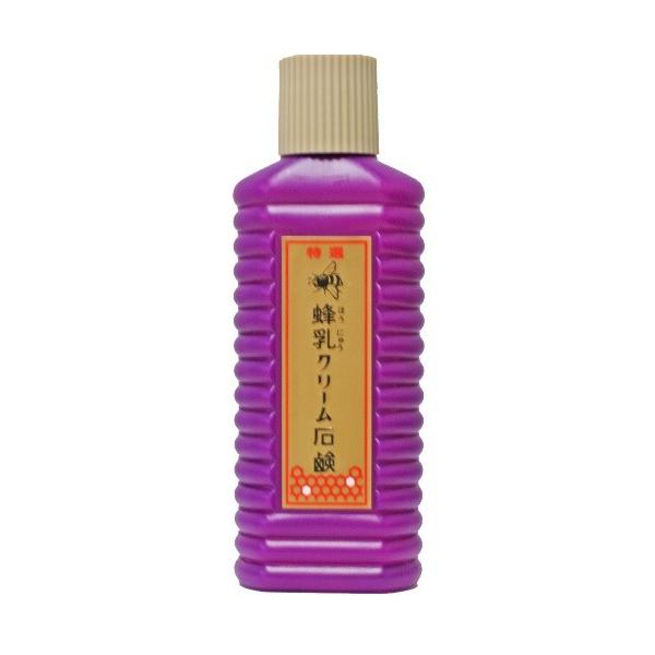 (あわせ買い1999円以上で送料お得)蜂乳 クリーム石鹸 特選 200ml ( ホウニユウ はちみつセツケン ) ( 4902496100034 )