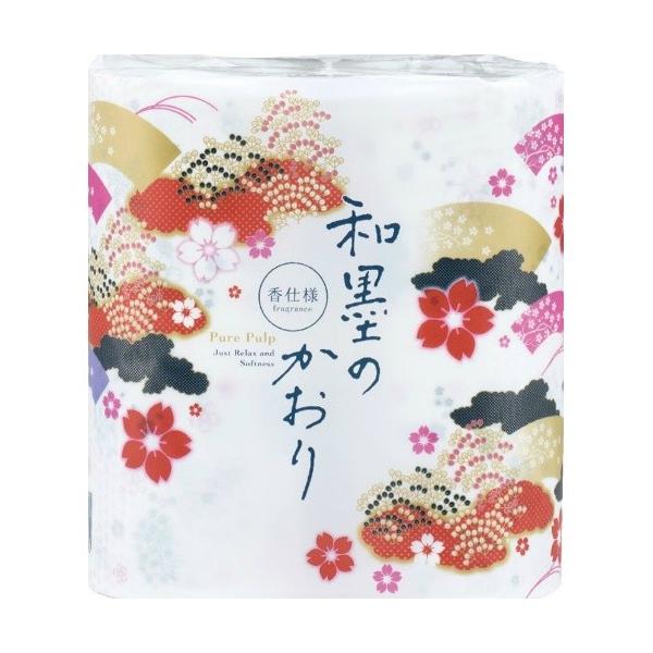 他サイト： (あわせ買い1999円以上で送料お得)和墨のかおりトイレットペーパー 4R(ダブル)の商品画像
