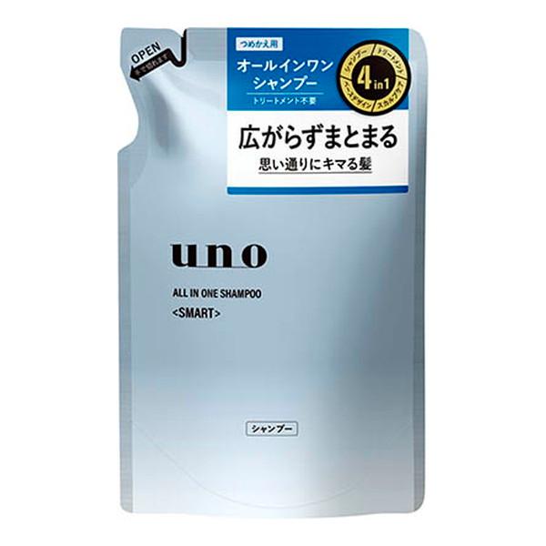(あわせ買い1999円以上で送料お得)ウーノ オールインワンシャンプー スマート つめかえ用 400mL
