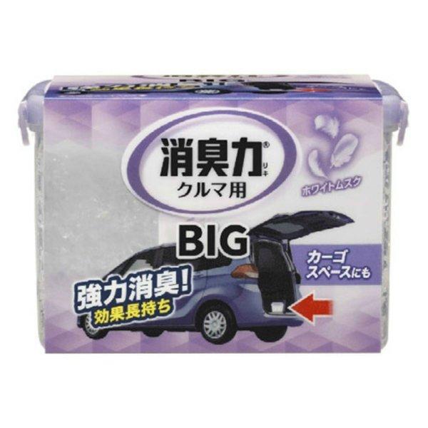 他サイト： (あわせ買い1999円以上で送料お得)エステー 消臭力 クルマ用 BIG ホワイトムスク 900gの商品画像