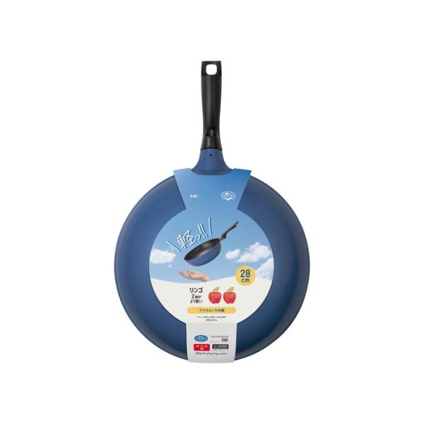 (あわせ買い1999円以上で送料お得)ラクカル いため鍋 28cm ガス火用 貝印