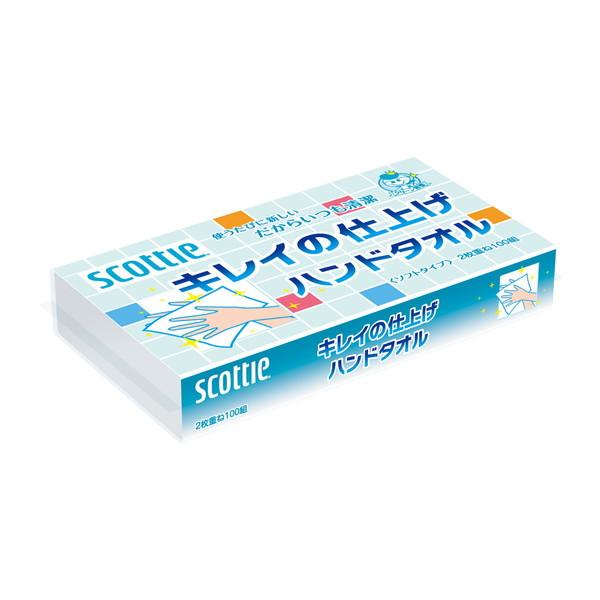 日本製紙クレシア スコッティ キレイの仕上げ ハンドタオル ソフトタイプ 2枚重ね 100組4901750378813手洗い後にしっかり拭ける２枚重ねのソフトタイプシート紙製品:キッチンタオル:キッチンタオル広告文責：アットライフ株式会社T...