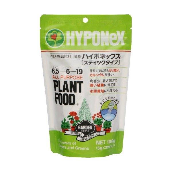 (あわせ買い1999円以上で送料お得)微粉ハイポネックス スティックタイプ 5g×20本