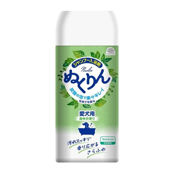 他サイト： (あわせ買い1999円以上で送料お得)アース・ペット 愛犬用 炭酸入浴剤 ぬくりん 森林の香り 300g シャンプー入浴剤の商品画像