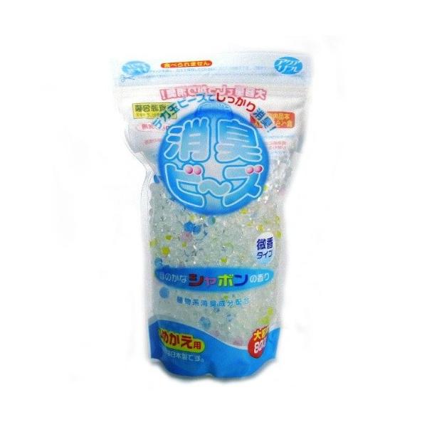 他サイト： (あわせ買い1999円以上で送料お得)リベロ アクアリフレ 消臭ビーズ 替え 大容量 シャボン 800G(4900480221871)の商品画像