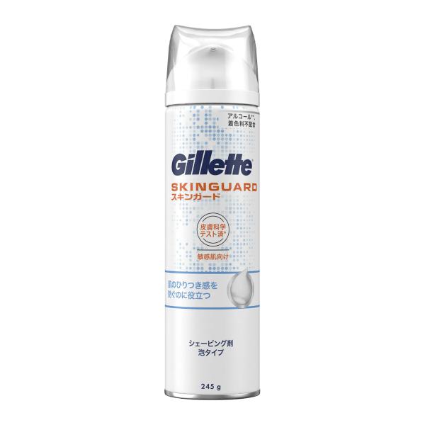 他サイト： (あわせ買い1999円以上で送料お得)P&amp;G ジレット スキンガード フォーム シェービング用 泡 タイプ 245gの商品画像