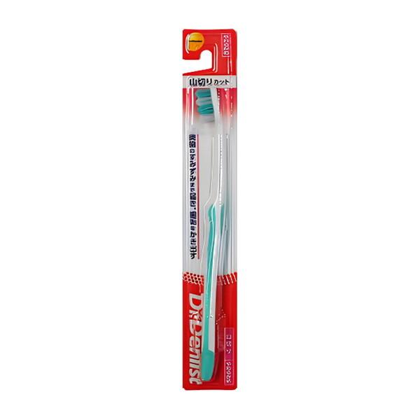 (あわせ買い1999円以上で送料お得)Dr.デンリスト 歯ブラシ3 山切りカット やわらかめ ハミガキ 歯ブラシ クリエイト ●色は選べません。