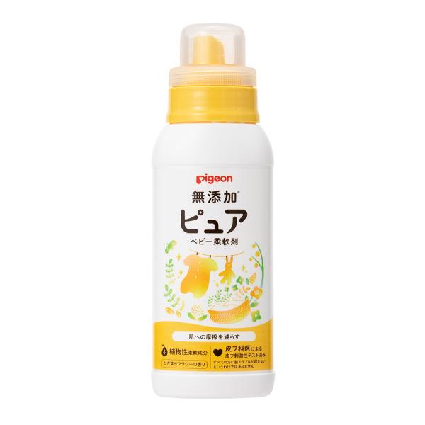 他サイト： (あわせ買い1999円以上で送料お得)ピジョン 無添加ピュア ベビー柔軟剤 600mlの商品画像