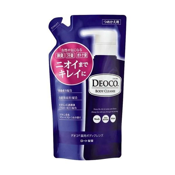 【医薬部外品】ロート製薬 DEOCO デオコ 薬用ボディクレンズ 詰め替え 250ml