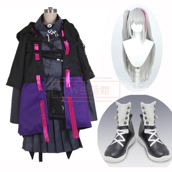 ドールズフロントライン ドルフロ 少女前線 MDR コスプレ衣装 ウィッグ 靴 コスチューム 演出服 アニメ ゲーム ハロウィン cosplay 変装
