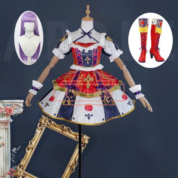 アイカツ！氷上スミレ コスプレ 衣装 ウィッグ 靴 コスチューム cosplay イベント演出服 アニメ 変装 仮装 ハロウィン