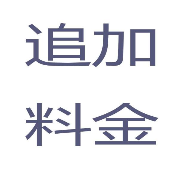 追加送料もしくは手数料支払い用