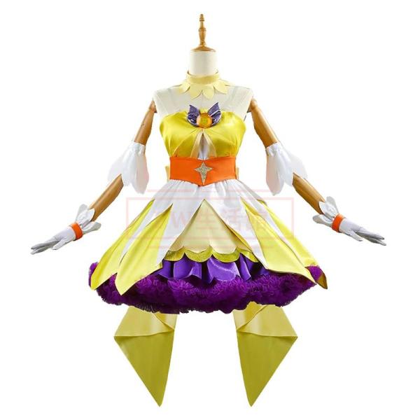 GO！プリンセスプリキュア キュアトゥインクル コスプレ衣装 靴 コスチューム cosplay イベント 演出服 アニメ変装 仮装