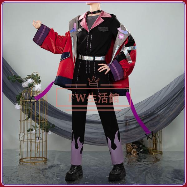 バーチャルYouTuber Vtuber 葛葉 ポケコロツイン衣装 コスプレ衣装 コスチューム cosplay ハロウィン イベント 演出服 アニメ変装 仮装