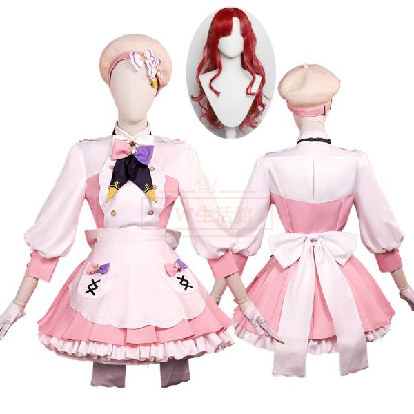 にじさんじ 早乙女ベリー コスプレ衣装 ウィッグ付き にじさんじ VTuber Speciale 早乙女ベリー Saotome Berry コスプレ衣装