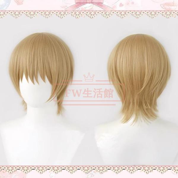 銀魂 沖田総悟 コスプレ ウィッグ かつら WIG 耐熱 イベント アニメ 仮装
