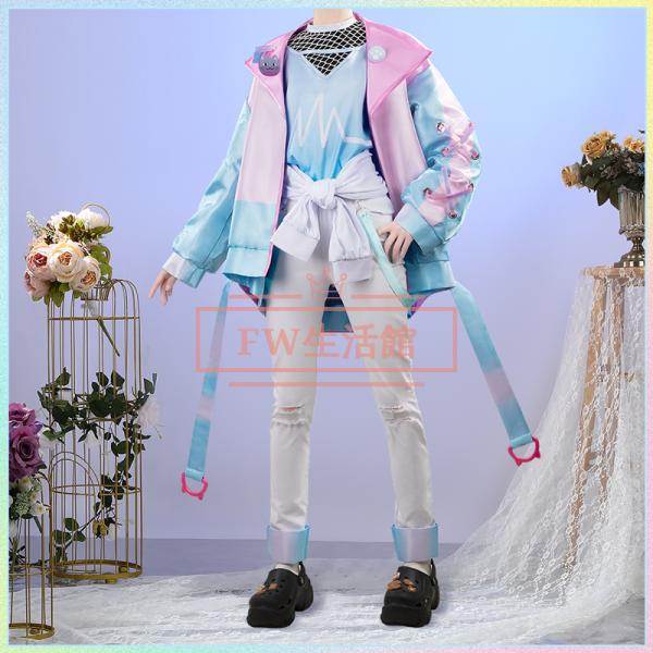 バーチャルYouTuber Vtuber 叶 ポケコロツイン衣装 コスプレ衣装 cosplay 演出服 コスチューム イベント アニメ