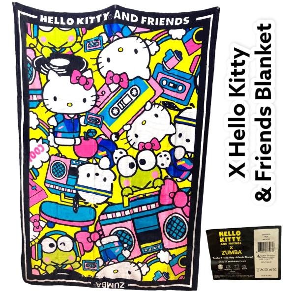 Zumba ズンバ X HELLO KITTY FRIENDS BLANKET Zumba ズンバ X HELLO KITTY FRIENDS BLANKET Surreal