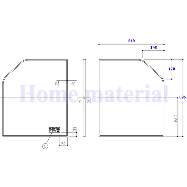 TOTO お風呂のふた 風呂ふた 断熱風呂蓋 1300用 AFKK84155W