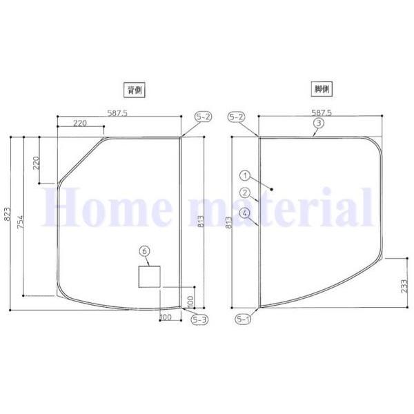 Ĉӂ TOTO Cӂ gݍ킹 g݂ӂ ǂՂ藁p EKK81119WL EKK81119WR (֕i AFKKS81119LSAA21W AFKKS81119RSAA21W ) 2