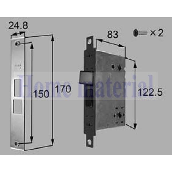 LIXIL（リクシル） 新日軽 部品 ドア レバーハンドル用ケース 部品番号