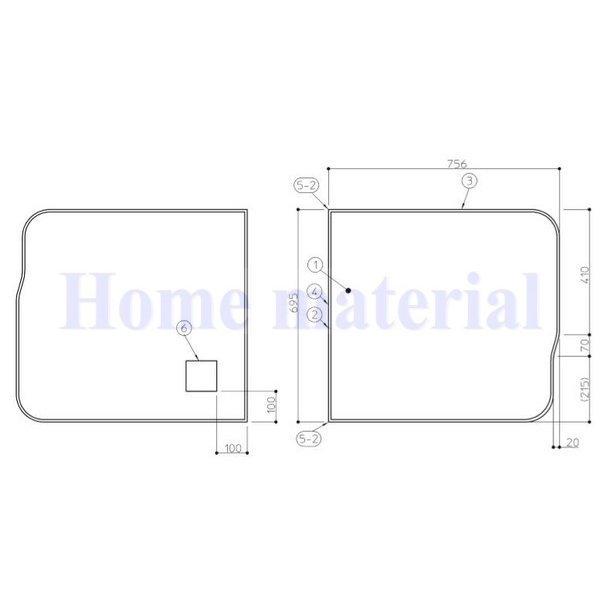 Ĉӂ TOTO Cӂ gݍ킹 g݂ӂ EKK80048WR (֕i AFKKS80048RSAA21W )/ EKK80048WL (֕i AFKKS80048LSAA21W j