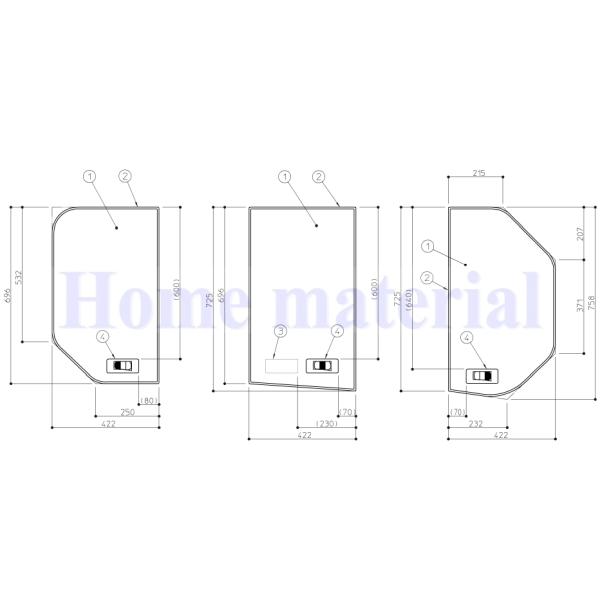 お風呂　ふた　TOTO TOTO TOTO 風呂ふた 組みふた 1650クレイドル断熱風呂蓋L・R