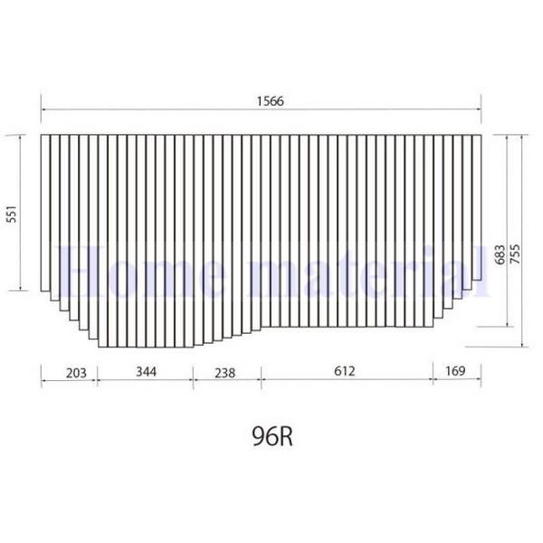 【未使用】　トクラス お風呂の蓋　FFMTDW1A1 YAMAHA お風呂のふた TOCLAS トクラス (旧ヤマハ）新 96R【新