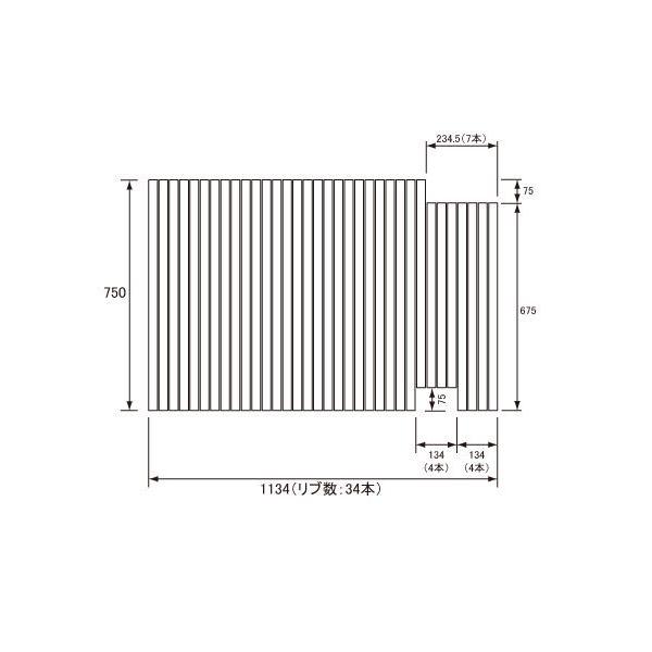  Ĉӂ pi\jbN idH iVij Cӂ ӂ GA121FJLC (GA121FJL̑֕i) 750×1134mm iu : 34{j
