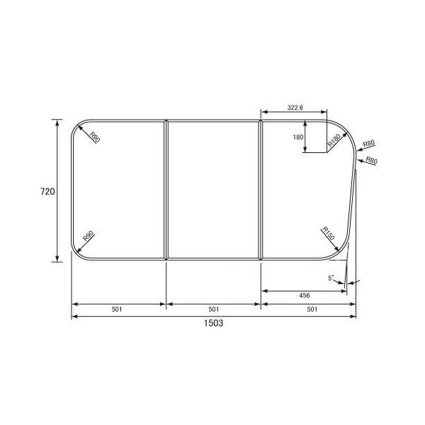 Panasonic（パナソニック） お風呂のふた （松下電工 ナショナル
