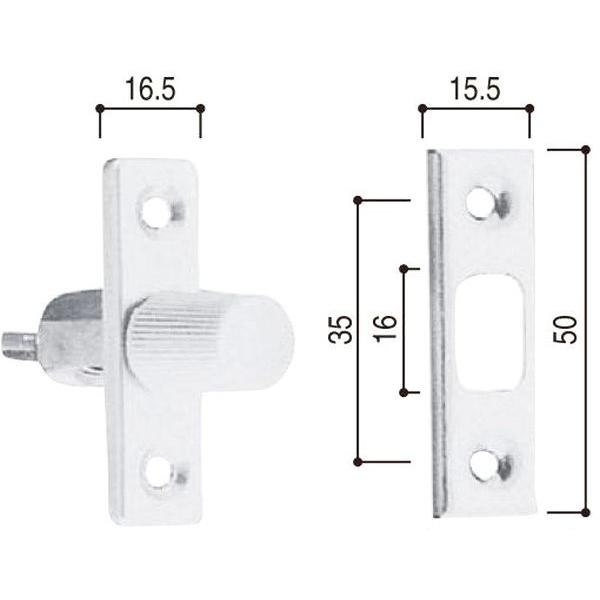 LIXIL（リクシル） YKK 浴室 浴室ドア用部品 ワンタッチロック 品番:HH