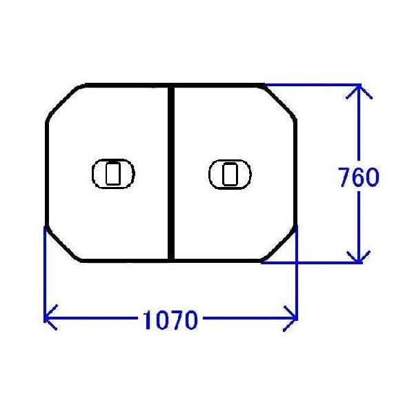 Ĉӂ TOTO Cӂ yʔctgݍ킹 g݂ӂ OF1070×760mm PCF1100N#N11iiԕύXPCF1100 #NW1j gg