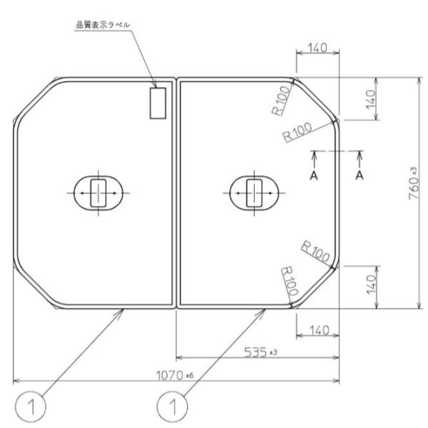 Ĉӂ TOTO Cӂ gݍ킹 g݂ӂ OF1070×760mm PCF1101#N11 i֕i PCF1100R#NW1 ) gg