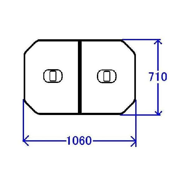  Ĉӂ TOTO Cӂ yʔctgݍ킹 g݂ӂ OF1060×710mm PCF1110N#N11(iԕύXPCF1110R#NW1j gg