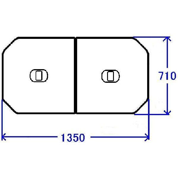  Ĉӂ TOTO Cӂ yʔctgݍ킹 g݂ӂ OF1350×710mm PCF1410N#N11(iԕύX PCF1410R#NW1 ) gg