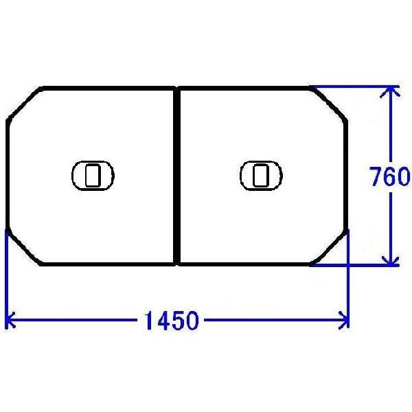 Ĉӂ TOTO Cӂ yʔctgݍ킹 g݂ӂ OF1450×760mm PCF1510N#N11 (iԕύXPCF1510R #NW1jgg