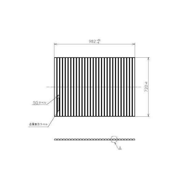 Ĉӂ TOTO Cӂ yʃVb^[ ӂ OF982×720mm PCS1000#N11 PCS1000#NW1 (pi PCS100m#NW1 )