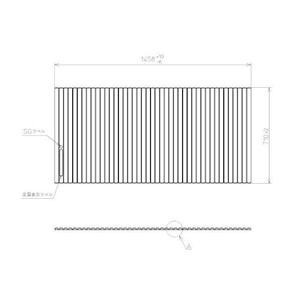  Ĉӂ TOTO Cӂ yʃVb^[ ӂ OF1458×710mm PCS1451N #N11 gg