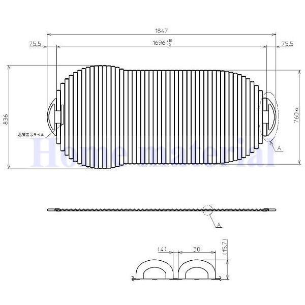 Ĉӂ TOTO Cӂ Vb^[ ӂ OF1847×836/760mm PCS1970N#NW1