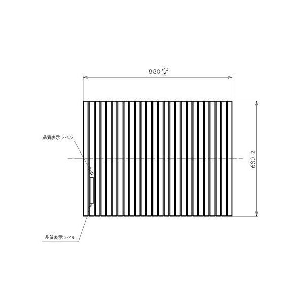  Ĉӂ TOTO Cӂ yʃVb^[ ӂ OF880×680mm PCS900#N11 gg