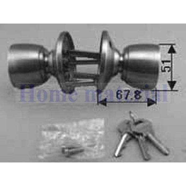 LIXIL（リクシル） トステム ドア 握り玉E (鍵+ 鍵) 商品コード QDB469