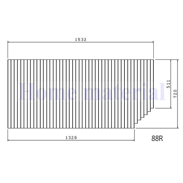  Ĉӂ gNX (}nj88R Xg[[p GFFMGDW1A1 t^ R^Cv Cӂ ӂ i @ j W1532mm×D720mm