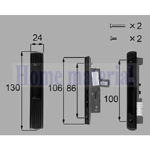 LIXIL Vy nh/NZg/ &lt;ށEnhEV_[&gt; TCh X(Vo[EO[n) X8DL1033 1Zbg