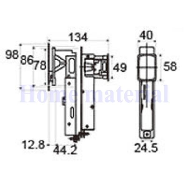 LIXIL NV gXe fMֈ OB iR[h ZDA663B 1Set uY