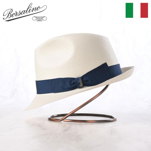 Borsalino（ボルサリーノ） パナマ帽 中折れハット メンズ 紳士帽