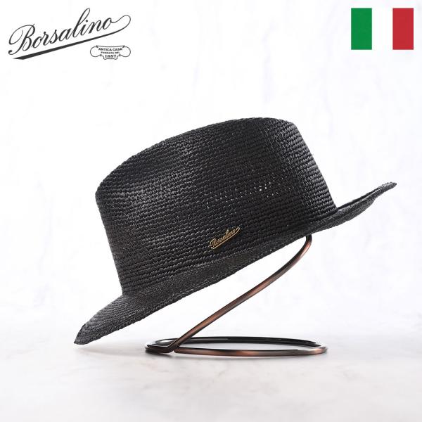 Borsalino（ボルサリーノ） パナマ帽 中折れハット 春 夏 紳士帽