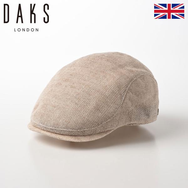 DAKS �n���`���O�X �����Y �X�q �L���b�v �傫���T�C�Y �t �� Hunting Cotton Knit D1577 �x�[�W�� �M���� �N���X�}�X�M�t�g