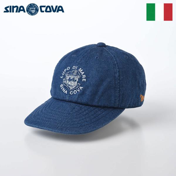 SINACOVA �L���b�v CAP �����Y �X�q �t �� �H �~ �I�[���V�[�Y�� �傫���T�C�Y Denim Cap(�f�j���L���b�v) ES553 �u���[ 041